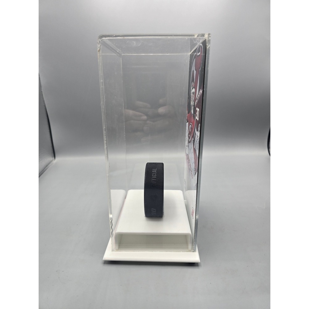 Authentic Fanatics Martin Brodeur NJ Devils Retirement Night Hockey Puck Case - Picture 5 of 13
